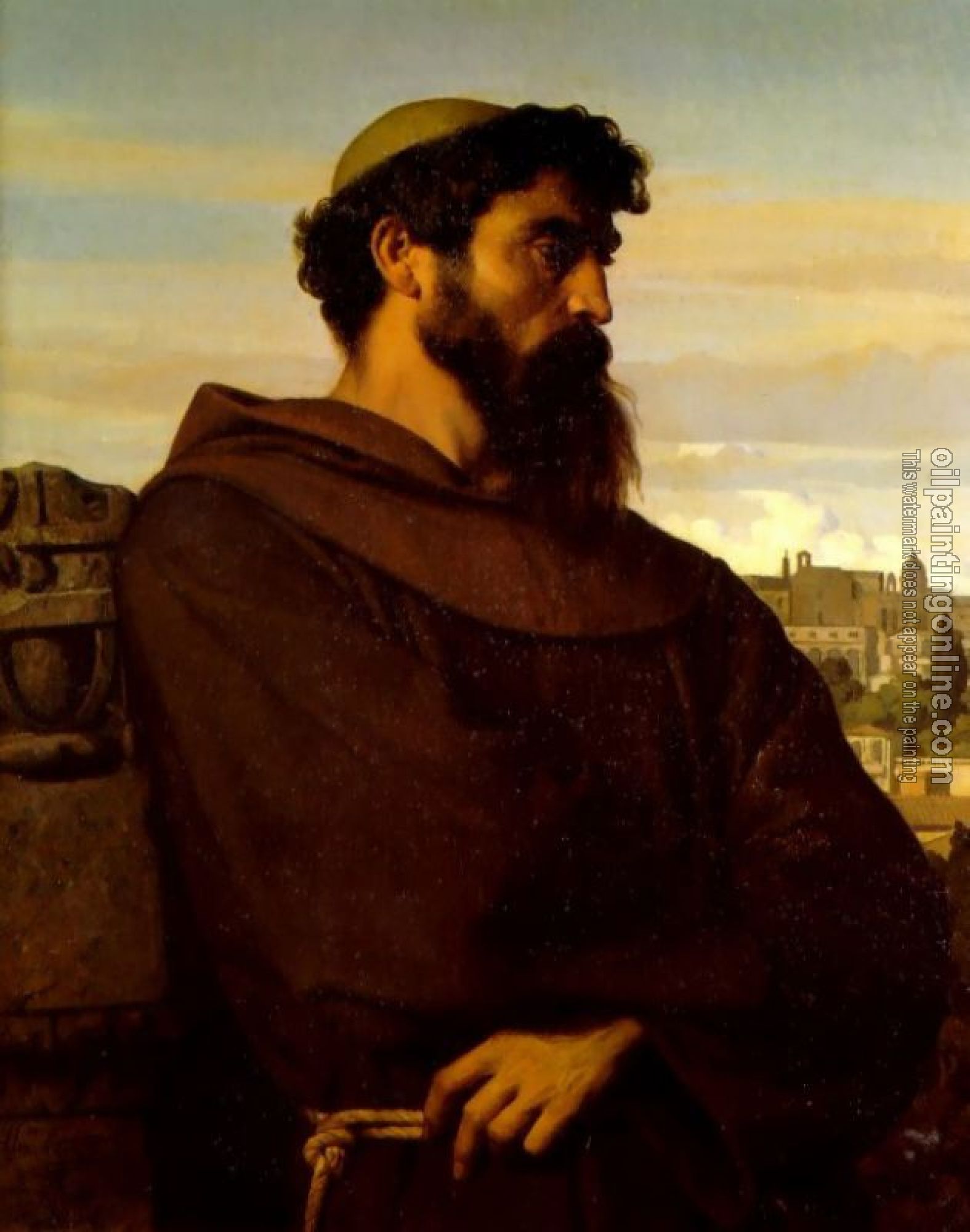 Alexandre Cabanel - The Roman Monk